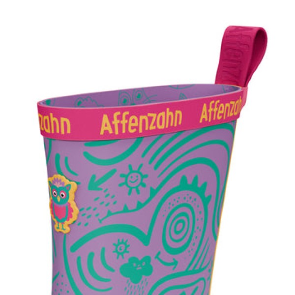 AFFENZAHN - Γαλότσες παιδικές Vegan Plashy Κουκουβάγια (AFZ0163840147)