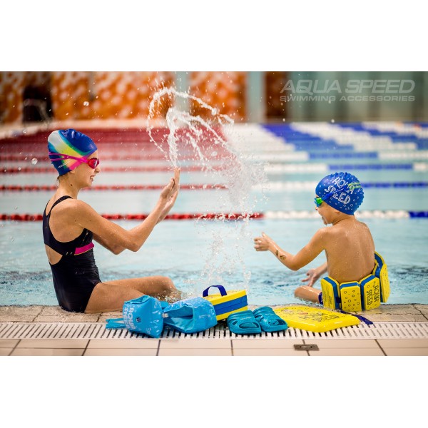 Aquaspeed - Σανίδα Κολύμβησης Κίτρινη Χταπόδι 31cmx23εκ x2,4cm (AQ186O)