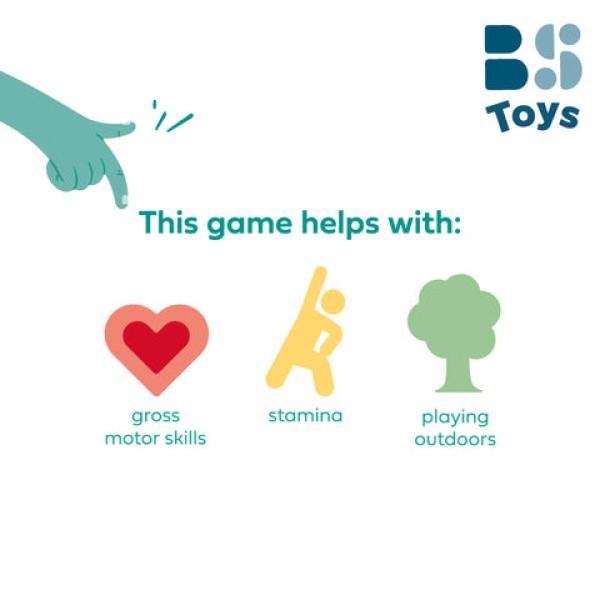 BS TOYS - Παιχνίδι κυνηγητού - Πιάσε την ουρά μου! (BS301)