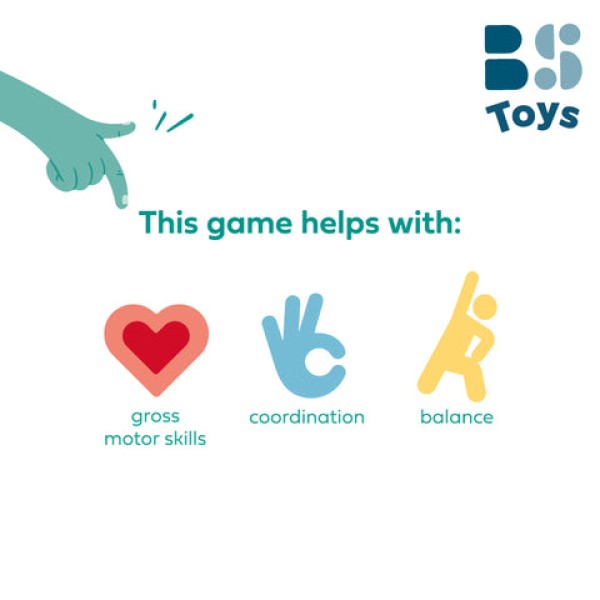 BS TOYS - Παιχνίδι ισορροπίας Walking Bobbins (BS333)