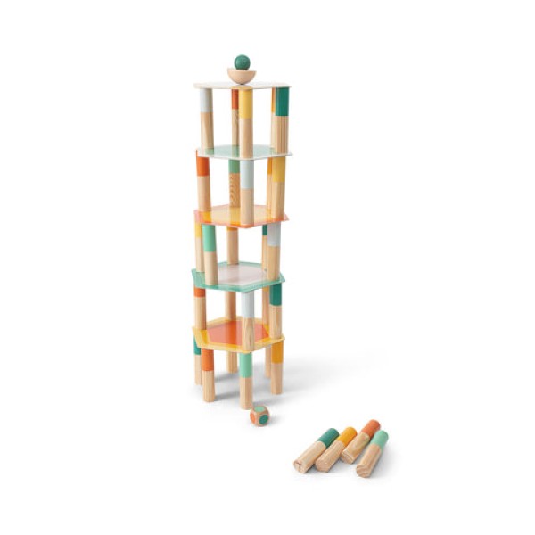 BS TOYS - Ξύλινο παιχνίδι πύργος ισορροπίας Mega balance (BS495)