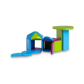 BS Toys - Μαγνητικά Τουβλάκια Εξοχικό Σπίτι (GA297)