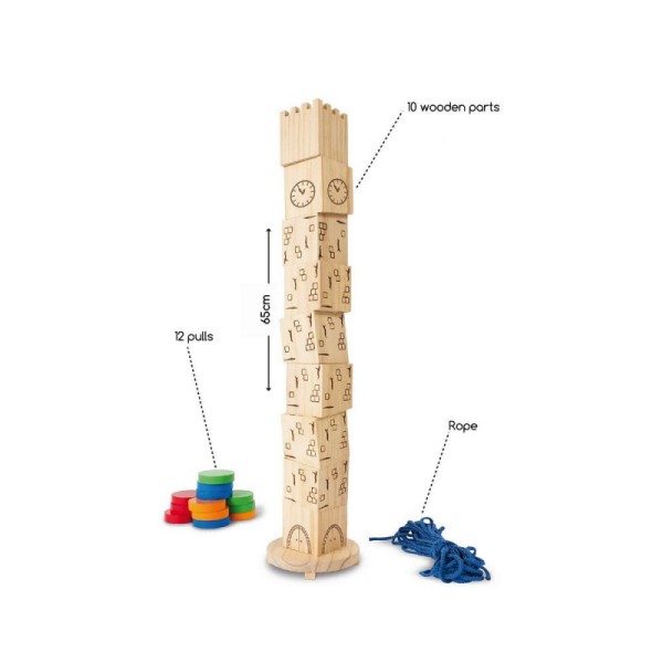 BS Toys - Παιχνίδι Στόχων Πύργος Ισορροπίας (GA232)