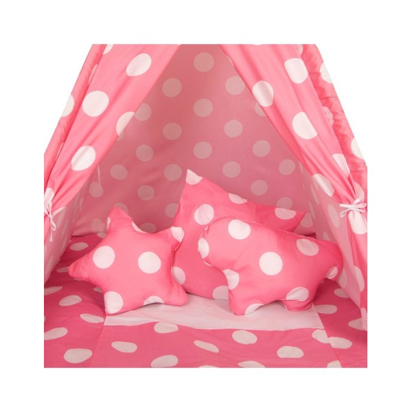 Baby adventure - Σκηνή Teepee Pink Dots (BR75044)