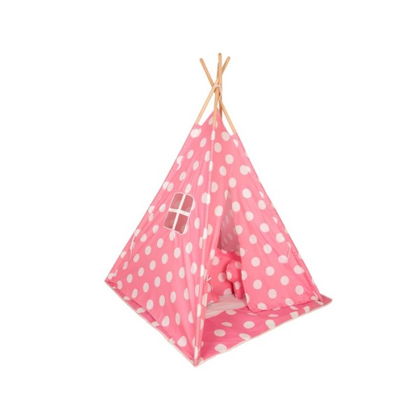Baby adventure - Σκηνή Teepee Pink Dots (BR75044)