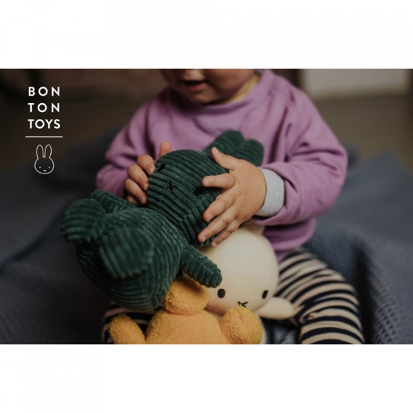 Bon Ton Toys - Miffy Sitting Corduroy Dark Green (24.182.246)