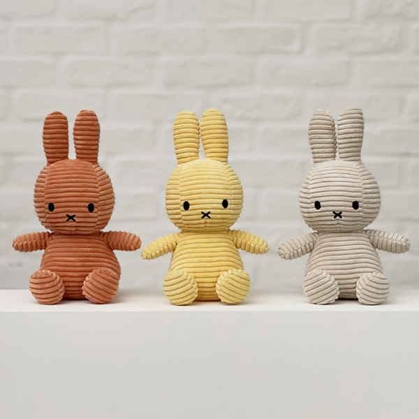 Bon Ton Toys - Miffy Sitting Corduroy Buttercream (24.182.247)