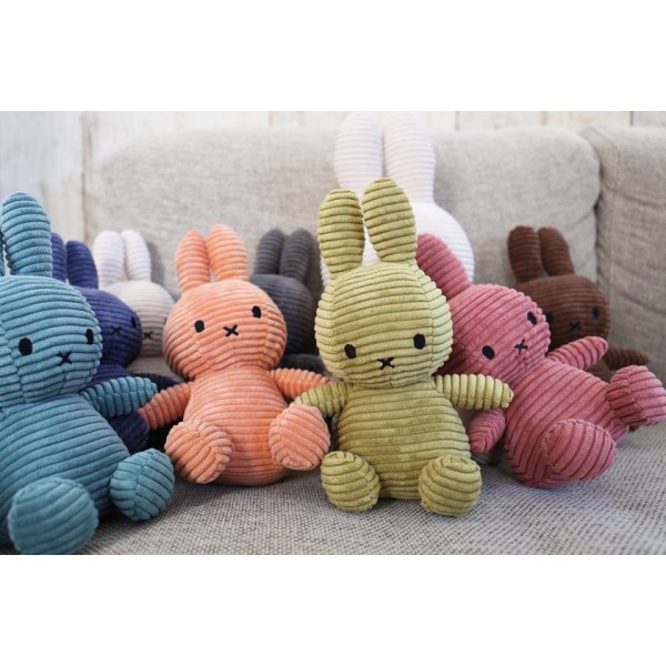 Bon Ton Toys - Miffy Sitting Corduroy Dusty Rose (24.182.422)