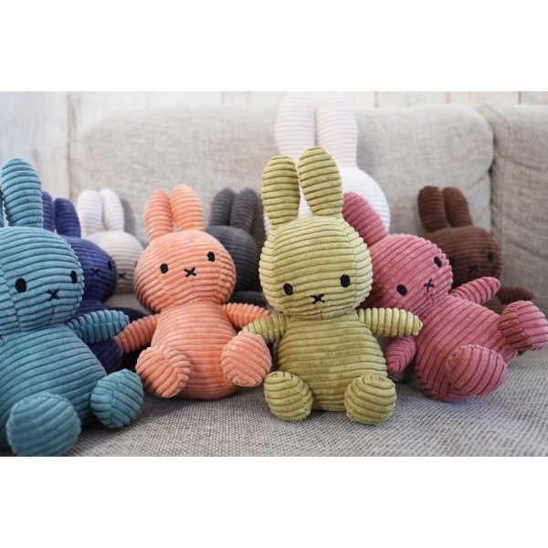 Bon Ton Toys - Miffy Sitting Corduroy Dusty Rose (24.182.422)