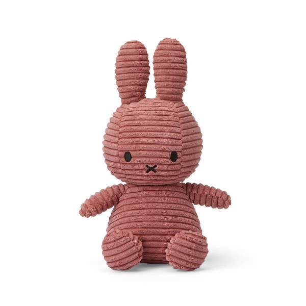 Bon Ton Toys - Miffy Sitting Corduroy Dusty Rose (24.182.422)