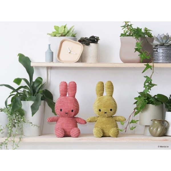 Bon Ton Toys - Miffy Sitting Corduroy Dusty Rose (24.182.422)