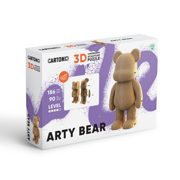 CARTONIC - ARTY BEAR  3D Puzzle (CARTARTBEAR)