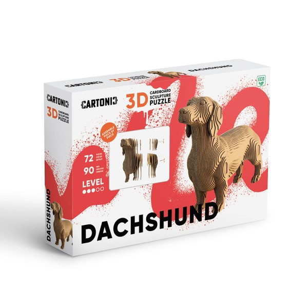 CARTONIC - DACHSHUND 3D Puzzle (CARTDACH)
