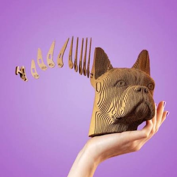 CARTONIC - BULLDOG  3D Puzzle (CARTMBDG)