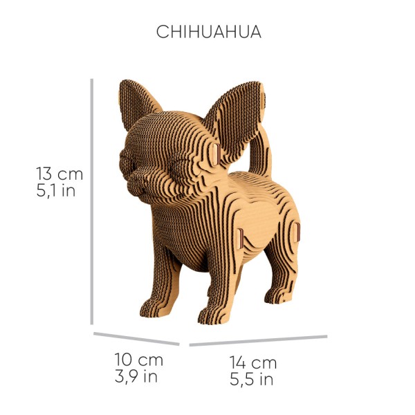 CARTONIC - CHIHUAHUA PUPPY 3D Puzzle (CARTMNCHIHU)