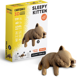 CARTONIC - SLEEPY KITTEN 3D Puzzle (CARTMNSLEEP)