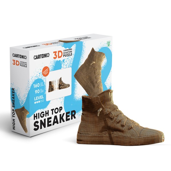 CARTONIC - HIGH TOP SNEAKER 3D Puzzle (CARTMSNK)