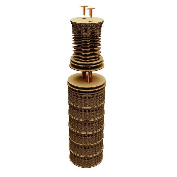 CARTONIC - PISA  3D Puzzle (CARTPISA)