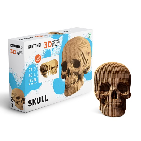 CARTONIC - SKULL 3D Puzzle (CARTSKUL)