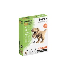 CARTONIC - TYRANNOSAURUS 3D Puzzle (CCARTTREX)