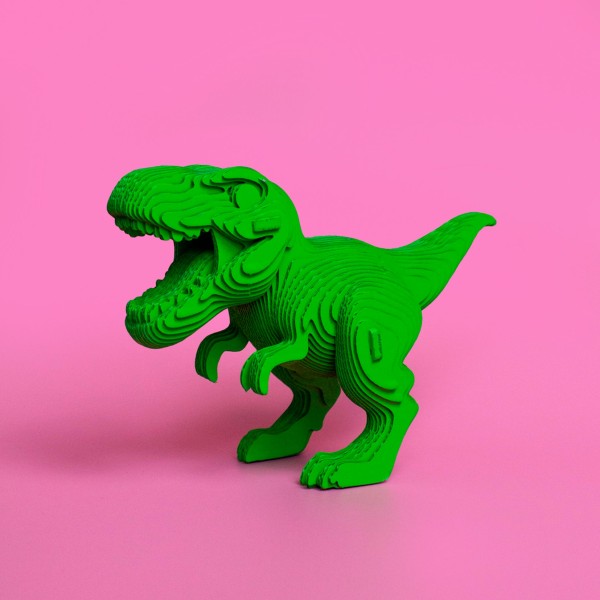 CARTONIC - TYRANNOSAURUS 3D Puzzle (CCARTTREX)