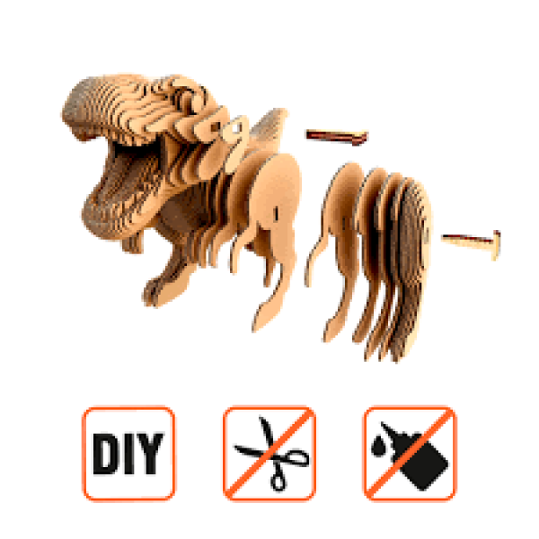 CARTONIC - TYRANNOSAURUS 3D Puzzle (CCARTTREX)