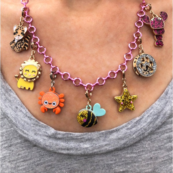 CHARM IT - Glitter Crab Charm (CT02-34)