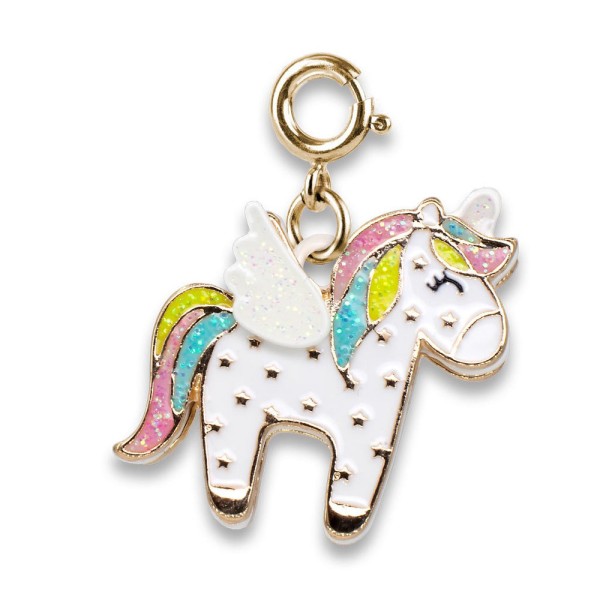 CHARM IT - Gold Flying Unicorn Charm (CT06-04)