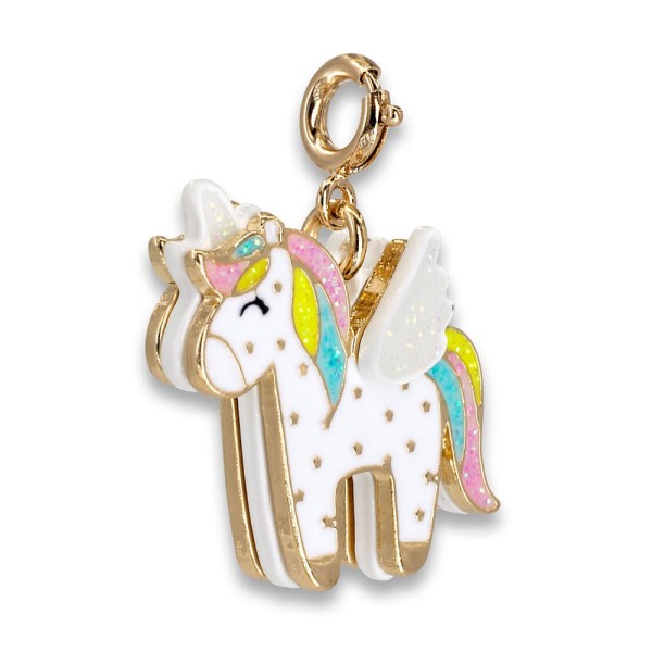 CHARM IT - Gold Flying Unicorn Charm (CT06-04)