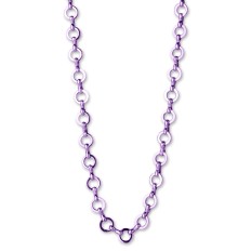 CHARM IT - Purple Chain Necklace ()