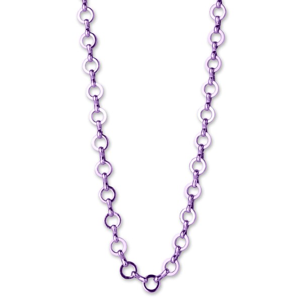 CHARM IT - Purple Chain Necklace ()