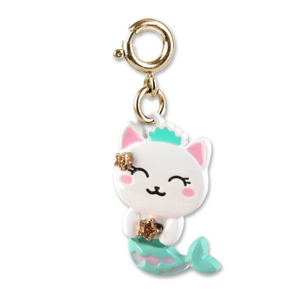 CHARM IT - Gold Purrmaid Charm (CT07-07)