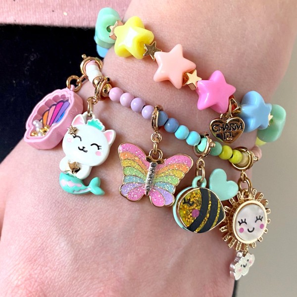 CHARM IT - Gold Purrmaid Charm (CT07-07)