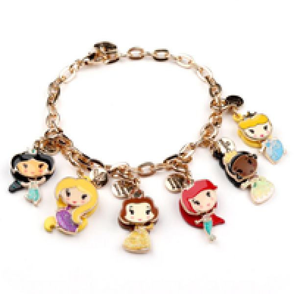 CHARM IT - Gold Swivel Cinderella Charm (CT08-27)