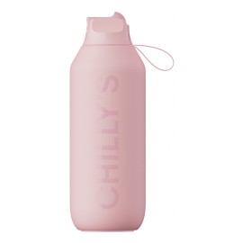Chilly's - Μπουκάλι Θερμός με Καλαμάκι 500ml Ροζ (095692)