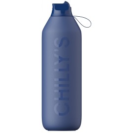 Chilly's - Μπουκάλι Θερμός με Καλαμάκι 1000ml Μπλε (095753)