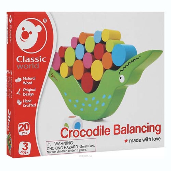 Classic World - Παιχνίδι Ισορροπίας Crocodile (CL3523)