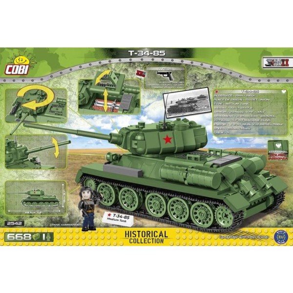 Cobi - Τανκ T-34/85 (C2542)