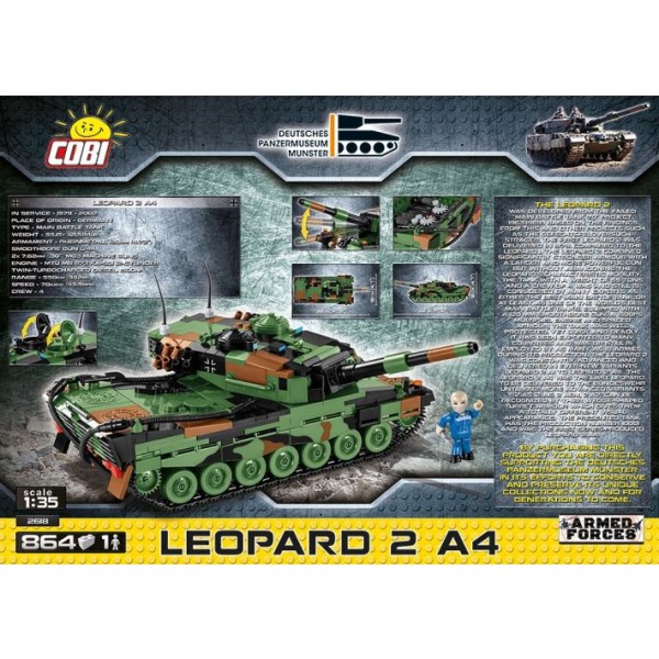 Cobi - Τανκ Leopard 2 A4 (C2618)