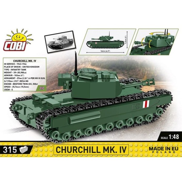 Cobi - Τανκ Churchill Mk. IV (C2717)