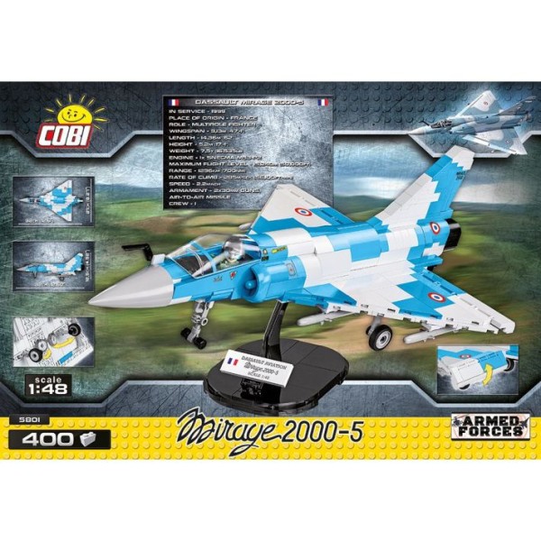 Cobi - Μαχητικό Mirage 2000-5 (C5801)
