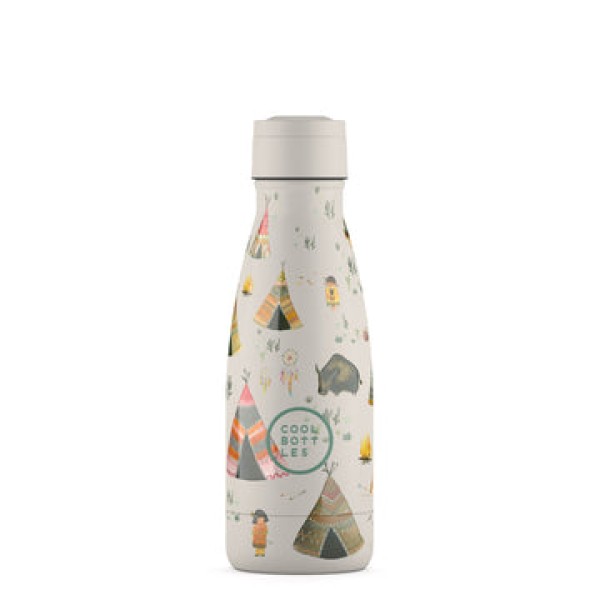 Cool Bottles - Ανοξείδωτο μπουκάλι Ινδιάνοι 260ml (CB303238)