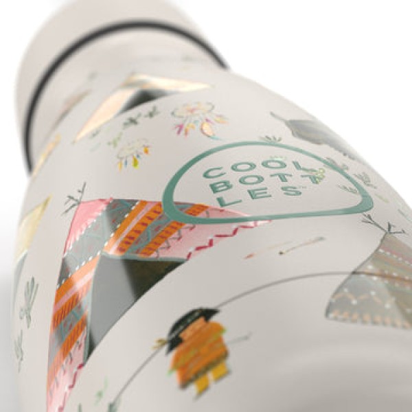 Cool Bottles - Ανοξείδωτο μπουκάλι Ινδιάνοι 260ml (CB303238)