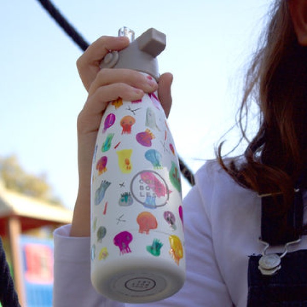 Cool Bottles - Ανοξείδωτο μπουκάλι Crazy Skulls 260ml (CB303269)