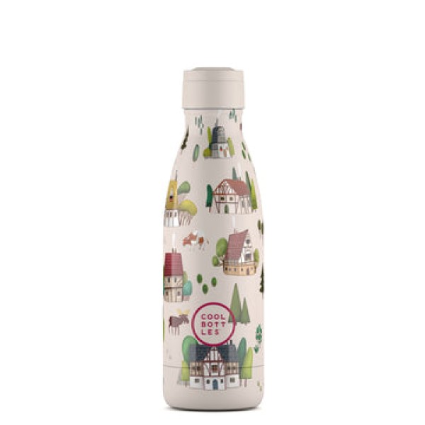 Cool Bottles - Ανοξείδωτο μπουκάλι Χωριό Tudor 350ml (CB303511)