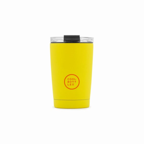 Cool Bottle - Θερμός Καφέ 330ml Vivid Yellow (CB301289)