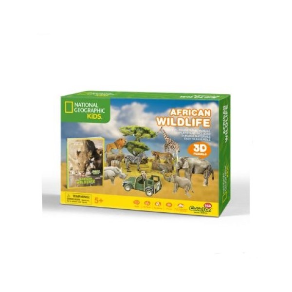 Cubicfun - 3D Puzzle African Wildlife (DS0972h)