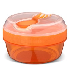 CARL OSCAR - Φαγητοδοχείο με δίσκο ψύξης N'ice Cup™ Πορτοκαλί (CO104407)