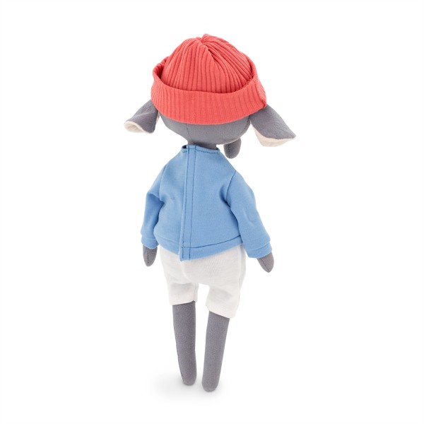 Cotti Motti - Κούκλα Πάνινη Ali The Elephant Blue Sweatshirt (CM04-14)