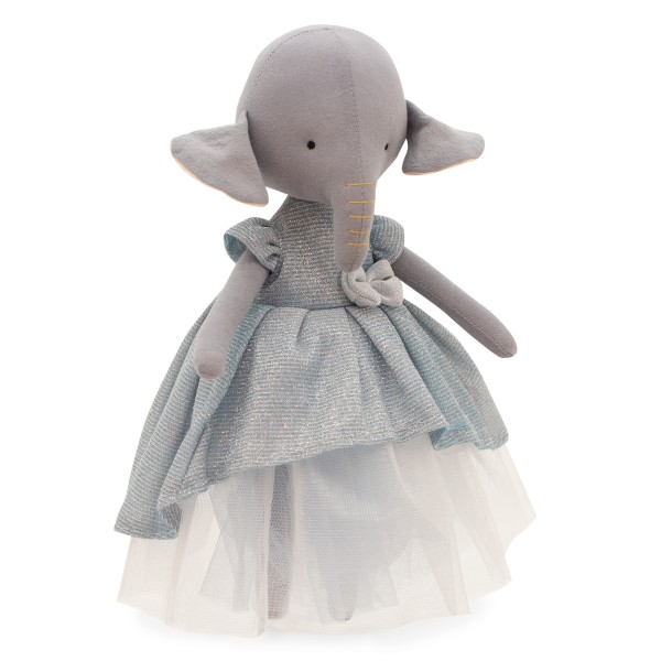 Cotti Motti - Κούκλα Πάνινη Ali The Elephant Light Blue Dress (CM04)